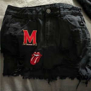 By Gabby Patch Denim Skirt UMD